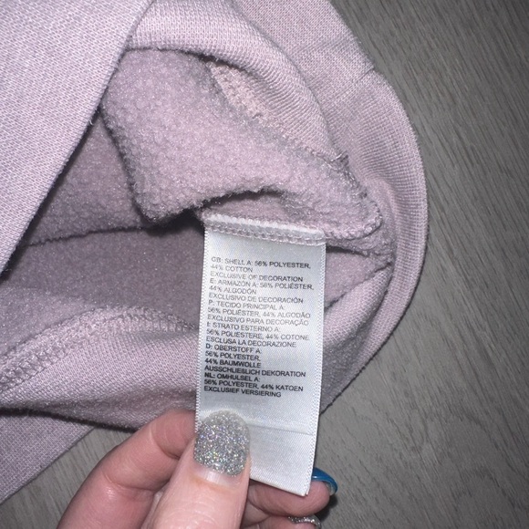 Light Purple North Face Crewneck Sweater Size Small - Picture 3 of 4